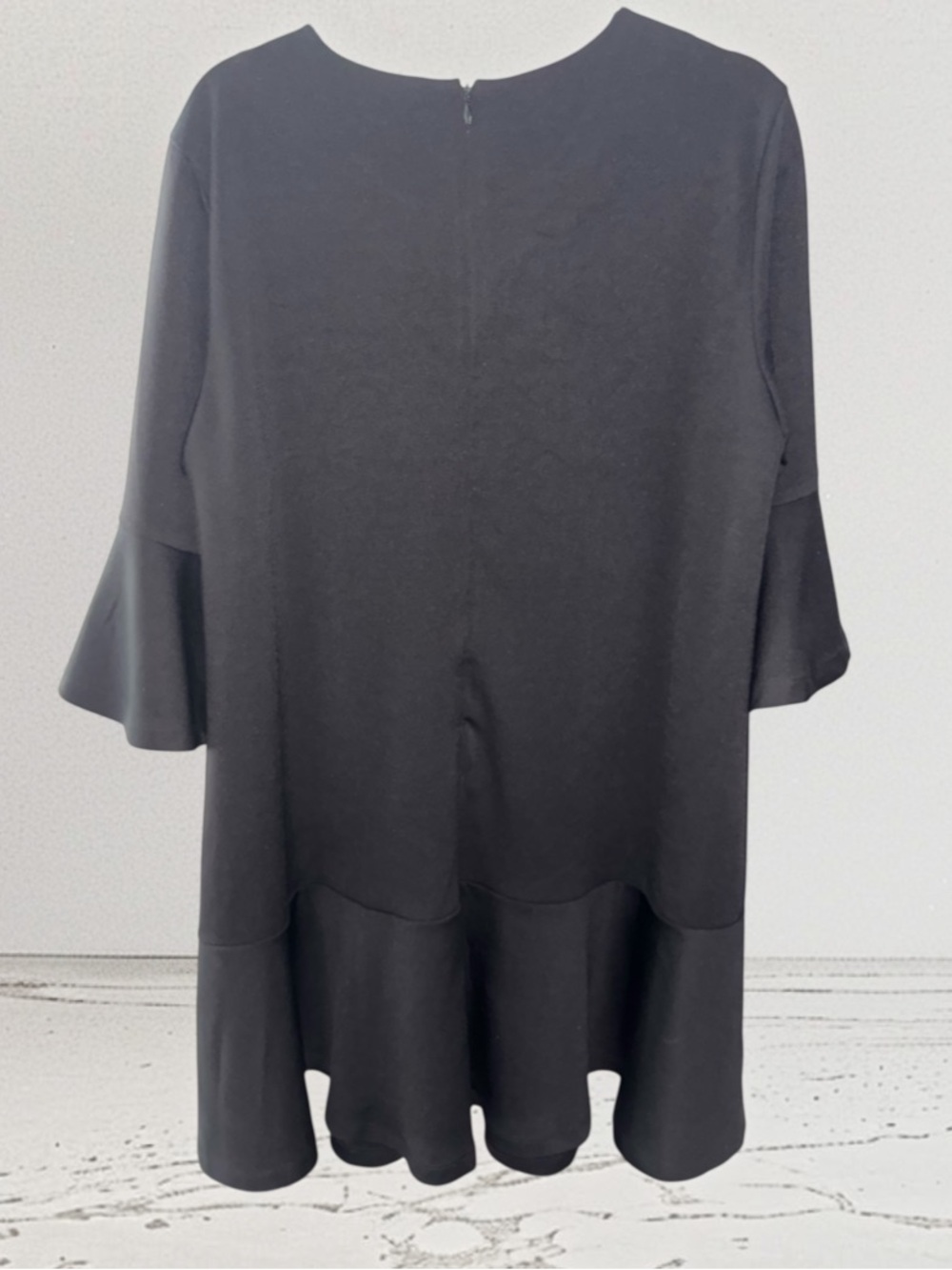 Moonbasa Black LS Dress, NWT, P2P:22”, L:38” - Picture 12 of 14